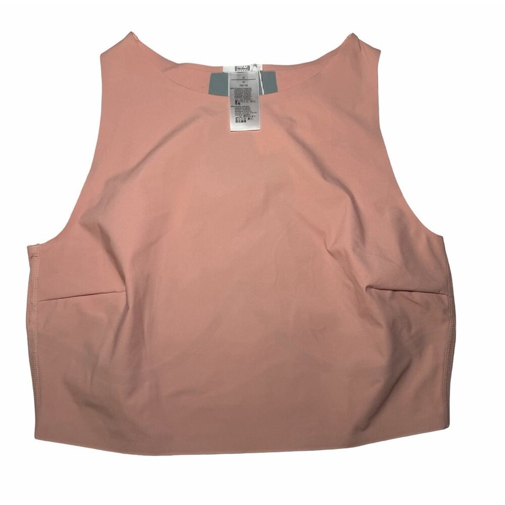 Wolford Bonded Crop Top Cherry Blossom Color Size Medium NWT
